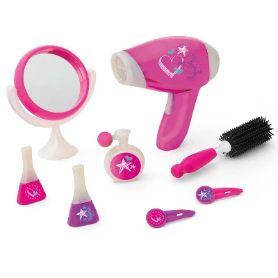 Kidoozie Glamour Girls Styling Set - Pretend Play Hair And Cosmetics Set For Children Ages 3 And Above 9 Kidoozie Glamour Girls Styling Set - Pretend Play Hair And Cosmetics Set For Children Ages 3 And Above - Image 7
