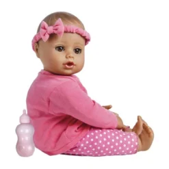 Adora Playtime Collection Pink 13 Soft Baby Doll With Bottle