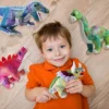 BUILD ME Stuffed Animal Set Of 4 - 12" Soft Dinosaur Plush Toys For Boys And Girls -Playland Shop GUEST 5f7ef1d2 0905 4702 bff5 8694eb908b09