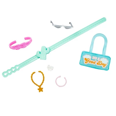 Barbie Doll In Trendy Pink Jumpsuit With Accessories And Pet Puppy (Target Exclusive) 4 Barbie Doll In Trendy Pink Jumpsuit With Accessories And Pet Puppy (Target Exclusive) - Image 2