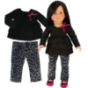 Sophia’s Animal Print Jeans & Long Sleeve Ruffle Tee For 18” Dolls, Black -Playland Shop GUEST 651c086b 6918 40ab 87cd 75e61ae91e64