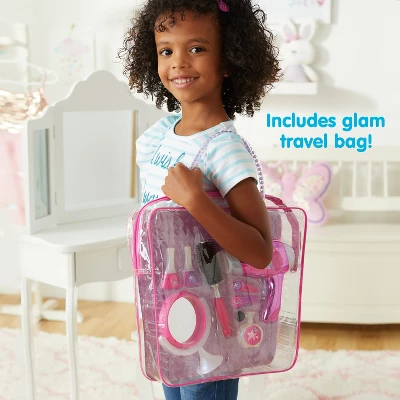 Kidoozie Glamour Girls Styling Set - Pretend Play Hair And Cosmetics Set For Children Ages 3 And Above 5 Kidoozie Glamour Girls Styling Set - Pretend Play Hair And Cosmetics Set For Children Ages 3 And Above - Image 3