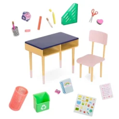 Our Generation Brilliant Bureau Home Desk Accessory Set For 18" Dolls -Playland Shop GUEST 6885fc78 5522 4bd9 9e20 bd97c8bb91cf