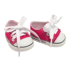 Sophia's - 18" Doll - Set Of 3 Canvas Sneakers - Pink, White, And Blue -Playland Shop GUEST 6b46a735 0877 4d77 95b7 ea22556648e9