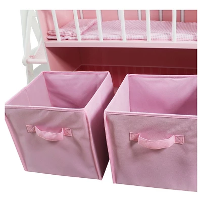 Olivia's Little World Classic Doll Changing Station - Pink 18 Olivia's Little World Classic Doll Changing Station - Pink - Image 16