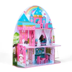 Olivia's Little World By Teamson Kids Furnished Castle Dollhouse For 12" Dolls -Playland Shop GUEST 6d704a51 a86e 4388 a7c6 89b6abd359a1