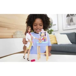 ​Barbie Careers Pediatrician Doll Playset
