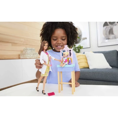Barbie Careers Pediatrician Doll Playset 3 Barbie Careers Pediatrician Doll Playset