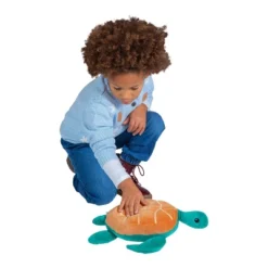 Manhattan Toy Velveteen Salty Sea Turtle Ocean Life Toy Stuffed Animal, 14.5" -Playland Shop GUEST 71a658b0 8c48 4fc7 a0e7 2bc79a7f8fca