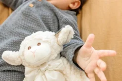 Bearington Baby Lamby Snuggler, White Lamb Plush Stuffed Animal Security Blanket, Lovey 15" -Playland Shop GUEST 73968e45 2bee 412e 8189 c1db69f83122