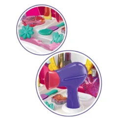 Insten Cosmetic Girls Beauty Salon Makeup Playset With Mirror, Pretend Toys For Kids -Playland Shop GUEST 7454997a fe12 433f 933a 8f1e52ed06f0