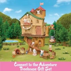 Calico Critters Lakeside Lodge Gift Set, Dollhouse Playset With Figure And Furniture -Playland Shop GUEST 7a0d556d e594 43a3 bcd9 57d271bb8044
