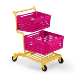 Our Generation Grocery Day Shopping Cart Pink & Yellow Accessory Set For 18" Dolls -Playland Shop GUEST 7d82e723 d0fa 413d b4fc acc845cefd30