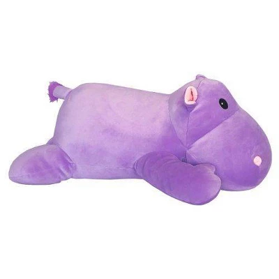 Snoozimals 20" Hippo Plush 4 Snoozimals 20" Hippo Plush - Image 2