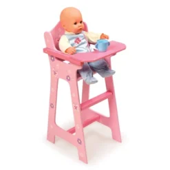 Badger Basket Blossoms & Butterflies Doll High Chair -Playland Shop GUEST 897c0b6e 8c5a 449e 8a16 102e8ce20364