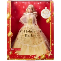 Barbie 13" Signature 2023 Holiday Collector Doll With Golden Gown And Blonde Hair 10 Barbie 13" Signature 2023 Holiday Collector Doll With Golden Gown And Blonde Hair -Playland Shop GUEST 8b03ed82 6a77 4c2b 9701 aeeea27791e2