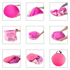Toy Time Kids' Foldable Popup Princess Castle Play Tent With Carrying Bag - Pink 12 Toy Time Kids' Foldable Popup Princess Castle Play Tent With Carrying Bag - Pink -Playland Shop GUEST 8bad53ba 6050 4cc8 87c4 806c10eb21b8