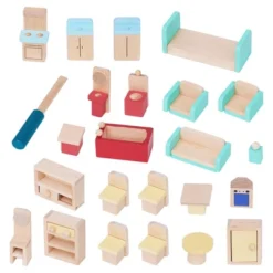 Olivia's Little World Kids Buildable Furnished Wooden Dollhouse For 3.5" Dolls 13 Olivia's Little World Kids Buildable Furnished Wooden Dollhouse For 3.5" Dolls -Playland Shop GUEST 8d53ca94 6c47 42c3 ab72 2a427297b837