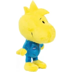 Peanuts JINX Inc. Snoopy In Space 7.5 Inch Plush | Woodstock In Blue NASA Suit