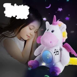 Dazmers Stuffed Unicorn Star Projector Night Light For Kids - Lullabies Sounds Sleep Aid Plush -Playland Shop GUEST 9571ab2d 8d5c 467d a849 4b0e4da0ad51