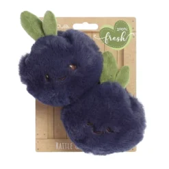 Ebba Mini Blueberry Rattle & Crinkle Set Precious Produce Adorable Baby Stuffed Animal Blue 4" -Playland Shop GUEST 98219443 181c 4dc9 8537 bd458ae08f7e