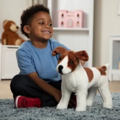 Melissa & Doug Giant Jack Russell Terrier - Lifelike Stuffed Animal Dog (over 12 Inches Tall) -Playland Shop GUEST 98bc000b 7160 4c27 8138 7dabfeebcb31