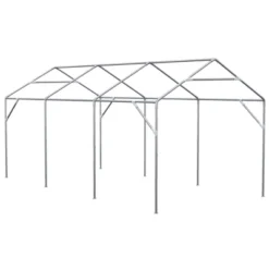 Outsunny 10ft X 20ft Party Tent & Carport, Portable Garage Outdoor Canopy Tent With Removable Sidewalls And Windows -Playland Shop GUEST 992ee904 5e8f 4b0c b218 34e66c4e6f5c