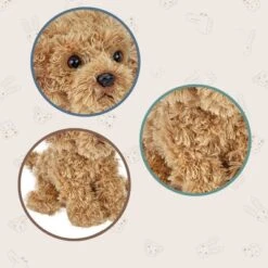 Bearington Collection Doodles Labradoodle Plush Stuffed Animal Puppy Dog, 13" -Playland Shop GUEST 9c6224ab 5096 4e8b 9eaa 2e585afa91c0