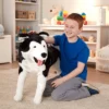 Melissa & Doug Giant Siberian Husky - Lifelike Stuffed Animal Dog (over 2 Feet Tall) -Playland Shop GUEST 9ce02880 9bf7 4440 8404 7cb28f252048