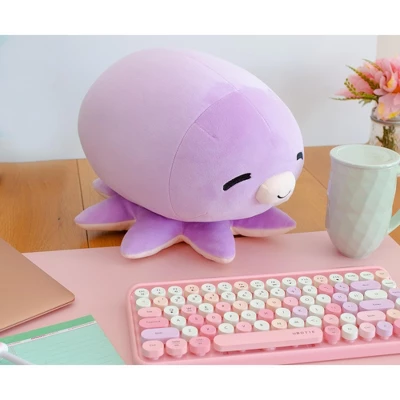 Toynk MochiOshis 12-Inch Character Plush Toy Animal Purple Octopus | Ibuki Inkyoshi 6 Toynk MochiOshis 12-Inch Character Plush Toy Animal Purple Octopus | Ibuki Inkyoshi - Image 4