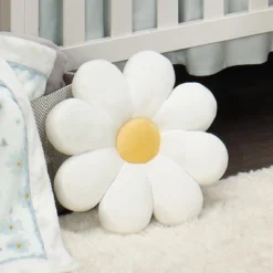 Lambs & Ivy Sweet Daisy White Flower Decorative Pillow Plush Stuffed Toy -Playland Shop GUEST 9e2259f3 279d 4380 93f4 07badba3cab8