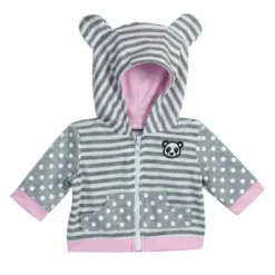 Sophia's - 15" Doll - Panda Bear Hooded Sweatshirt, Tunic & Polka Dot Leggings - Light Pink -Playland Shop GUEST 9f62bda3 4701 44a0 8206 f80b2c1df381