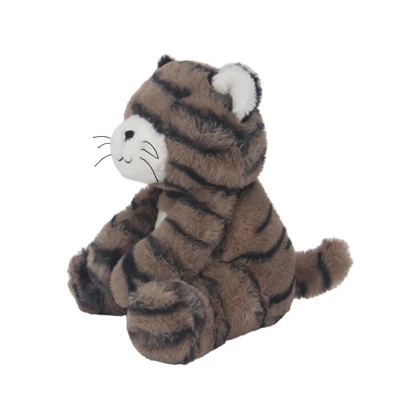 Lambs & Ivy Urban Jungle Brown Tiger Stuffed Animal Toy - Tony 4 Lambs & Ivy Urban Jungle Brown Tiger Stuffed Animal Toy - Tony - Image 2