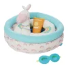 Manhattan Toy Stella Collection Pool Party 4 Piece Baby Doll Pool Playset For 12" And 15" Stella Dolls -Playland Shop GUEST a7676f49 a092 46b8 b731 9f49d739832d