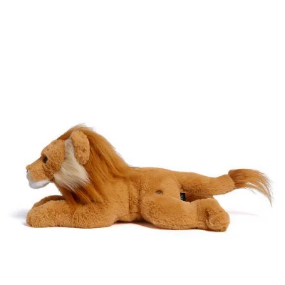 FAO Schwarz 15" Adopt A Wild Pal Lion Male Toy Plush 7 FAO Schwarz 15" Adopt A Wild Pal Lion Male Toy Plush - Image 5