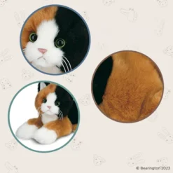 Bearington Collection Callie Plush Stuffed Animal Calico Cat, 15" -Playland Shop GUEST a9561d9d 8835 49bc 92de 127086f16d13