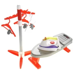 Link Little Helper Ironing Playset Toy Comes With Iron, Board, Clothes Dryer, And Hangers