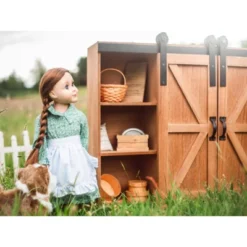 The Queen's Treasures 18 Inch Doll Little House Clothes Storage Trunk -Playland Shop GUEST aa7725c8 4d93 4798 8b3c 0b8f6809424b