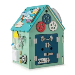 Costway Wooden Busy House Montessori Toy With Sensory Games & Interior Storage Space Blue/Pink 21 Costway Wooden Busy House Montessori Toy With Sensory Games & Interior Storage Space Blue/Pink -Playland Shop GUEST aaeeb0d4 e0e5 4d16 ba0c 93791aa7c17d
