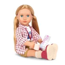 Our Generation Shannon Posable 18" Camping Doll & Storybook -Playland Shop GUEST ab92470d 2b5b 47a3 9ad3 5348cbb93ebd