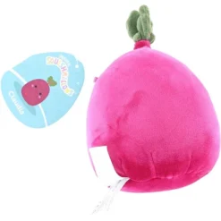 Squishmallows 5 Inch Veggie Plush | Claudia The Purple Beet