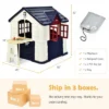 Costway Kid's Playhouse Games Cottage W/ 7 PCS Toy Set & Waterproof Cover 2 Costway Kid's Playhouse Games Cottage W/ 7 PCS Toy Set & Waterproof Cover -Playland Shop GUEST ad70cc71 33de 4f10 86be 1db6aba74adc