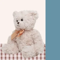 Bearington Huggles The Teddy Bear: Hand-Sewn 10 Tall Creamy White Stuffed Bear -Playland Shop GUEST aec0d11b 2390 44c8 a4c3 1497518502af
