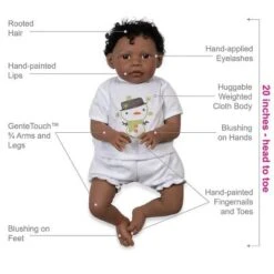 Paradise Galleries Reborn Baby Doll Kione, 20 Inch Girl In Soft Vinyl & Weighted Body, 8-Piece Set -Playland Shop GUEST af6427f6 9b3c 479c a8cb 9ad99b002b11