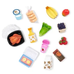 Our Generation Grocery Day Shopping Cart Pink & Yellow Accessory Set For 18" Dolls -Playland Shop GUEST b245343c afdb 4658 9962 f733e505da84