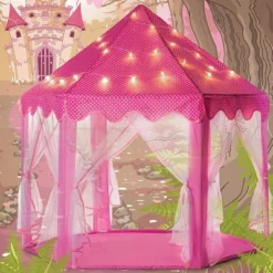 Large Playhouse Tent - Princess Castle Pink With Star Lights And Carry Bag - Play22USA 12 Large Playhouse Tent - Princess Castle Pink With Star Lights And Carry Bag - Play22USA -Playland Shop GUEST b3d0c3e4 2c46 4922 97db 3fce7d6906db