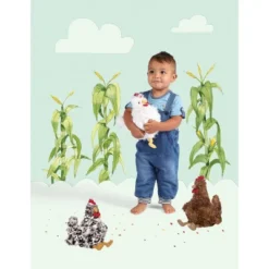 Manhattan Toy Stuffed Animal Chicken Plush Toy, Henley -Playland Shop GUEST b439eddb 470f 490a a9b4 17a739710508