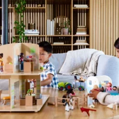 HABA Little Friends Dollhouse City Villa With 10 Pieces Of Furniture -Playland Shop GUEST b554dbad 3ead 40de 980a 5f65443927a2