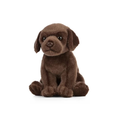 Living Nature Chocolate Labrador Puppy Plush Toy 4 Living Nature Chocolate Labrador Puppy Plush Toy - Image 2
