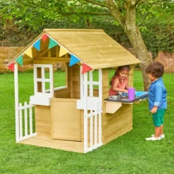 TP Toys Bakewell Wooden Playhouse -Playland Shop GUEST ba4e7daf 90ee 40e2 9af8 449871992d97